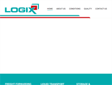 Tablet Screenshot of logix.nl